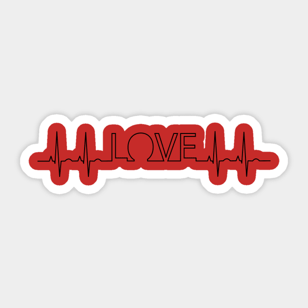 I Love Tshirt Designer Sticker by Therain3401